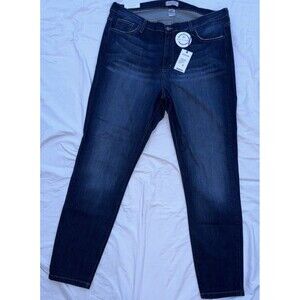 Judy Blue High Waist Skinny Non Distressed Jeans Style #8390 Size 2XL